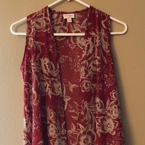 LuLaRoe Joy Duster Vest
